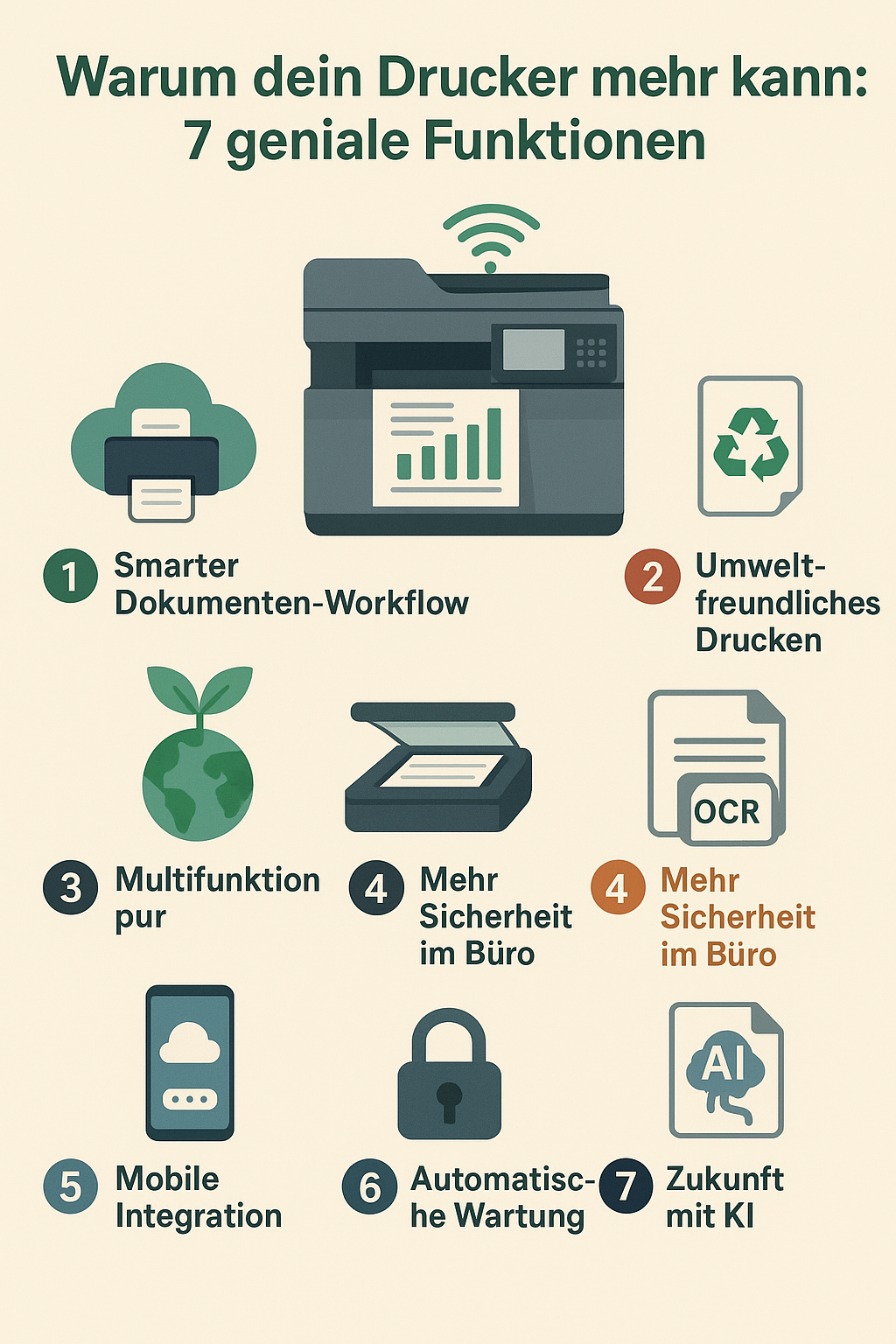 Warum dein Drucker mehr kann – 7 geniale Druckerfunktionen