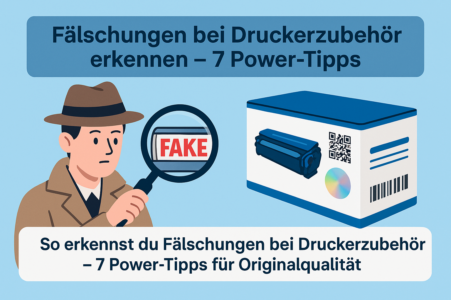 Fälschungen bei Druckerzubehör erkennen – Ultimativer Guide