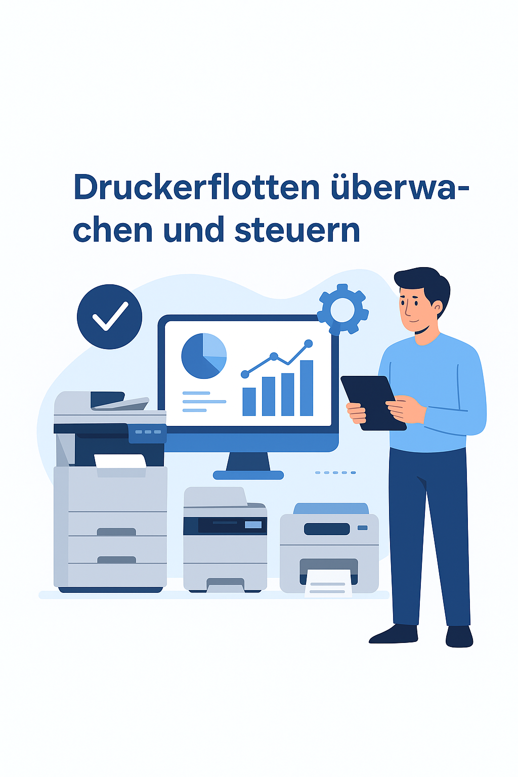 Druckerflotten clever überwachen und steuern