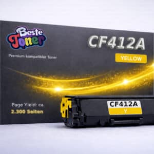HP CF412A Toner (412A) kompatibel Yellow