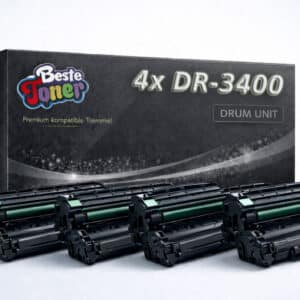 Brother DR-3400 Trommel 4er Set