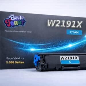 HP W2191X Toner (219X) kompatibel Cyan
