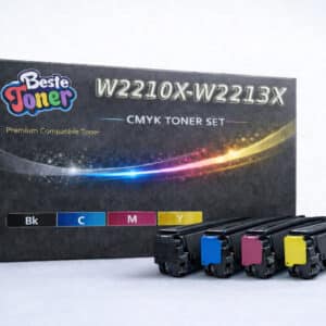 HP W2210X Toner 4er Set (W2210X-W2213X) kompatibel