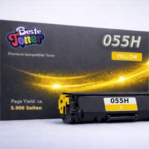 Canon 055H Y Toner kompatibel