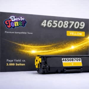 OKI 46508709 Toner kompatibel - Yellow
