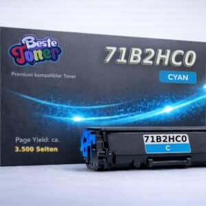 Lexmark 71B2HC0 Toner kompatibel - Cyan