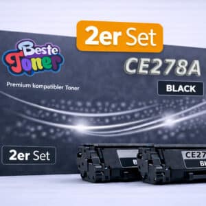 HP CE278A Toner kompatibel 2er Set