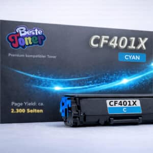 HP CF401X Toner kompatibel (411X) Cyan