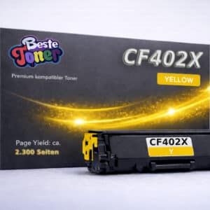 HP CF402X Toner kompatibel (201X) Yellow
