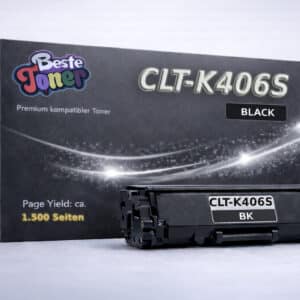 Samsung CLT-K406S Toner kompatibel – Schwarz
