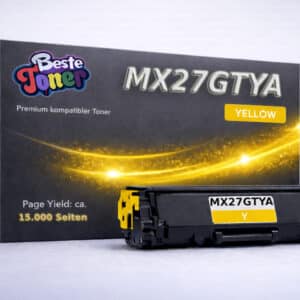 Sharp MX-27GTYA Toner kompatibel – Yellow