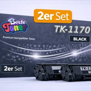 Kyocera TK-1170 Toner kompatibel 2er Set